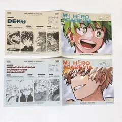 緑谷出久 爆豪勝己 GIGA Summer ステッカー 僕のヒーローアカデミア