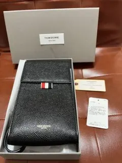 THOM BROWNE トムブラウン 4bar フォンホルダーバッグ ショルダー 