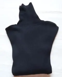 黒いタートルネックセーター Lサイズ　長袖