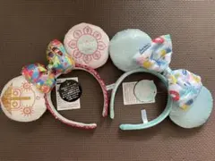 ディズニー　スイスイサマー　カチューシャ　チップとデール