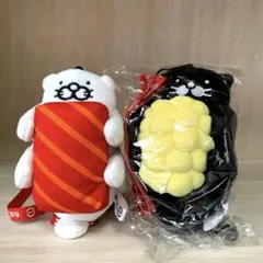 【新品】ぬいぐるみ　だっこずし　パスケース　2個まとめ売りのサムネイル