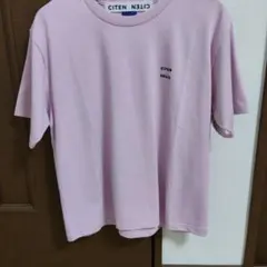 CITEN ロゴ刺繍 Tシャツ ライトパープルのサムネイル