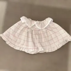 アプレレクール＊ウインドウチェックキュロットパンツ90