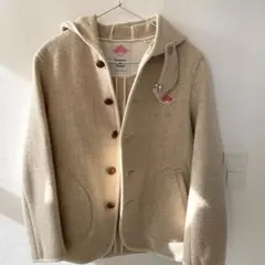 DANTON ウールモッサ アウター フードジャケットレディース 36