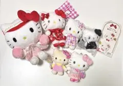 ハローキティ　ぬいぐるみ　マスコット　ヘアクリップ　まとめ売り　サンリオ