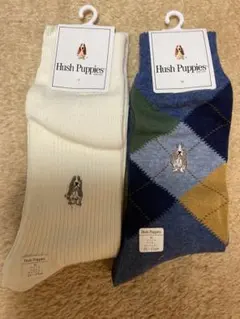 Hush Puppies ソックス 25-27cm 2足セット
