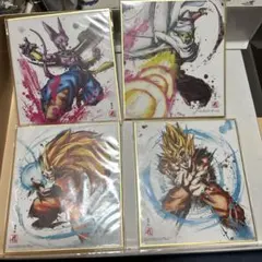 ドラゴンボールミニ色紙セット