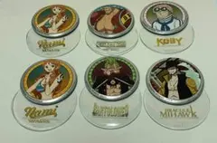 ユニバ　ワンピース缶バッジ6個セット