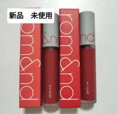 新品 rom&nd ゼロベルベットティント　10 FEVER 11FLARE