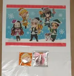 鬼滅の刃★クリスマス★クリアファイル★缶バッジ→我妻善逸★オーナメント竈門禰豆子