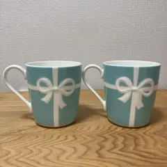 ティファニー　マグカップ2個セット　箱なし