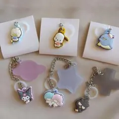 サンリオキャラクターズ☆ダブルチャーム☆キーホルダー 6個セット