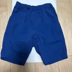 無印良品　青ハーフパンツ 120サイズ
