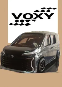 【黒金曜祭】トミカ　トヨタ　 VOXY　 ミニカー 　ローダウン仕様