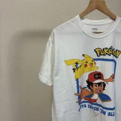 Pokemon ポケモン Tシャツ ピカチュウ サトシ Lサイズ