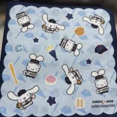 タイトーくじ サンリオ 侍ジャパン E賞ハンドタオル シナモロール