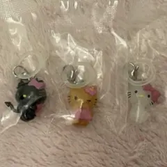 ハローキティ めじるしアクセサリー 3点セット 悪魔 日焼け チャーミー