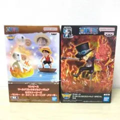 ワンピース　ワーコレログストーリーズ　モンキー・D・ルフィ&ゴーイング・メリー号 ワンピース ワールドコレクタブルフィギュア ログストーリーズー