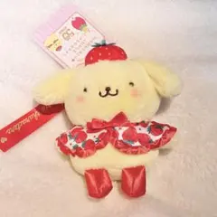 サンリオ いちご新聞シリーズ マスコット ポムポムプリン