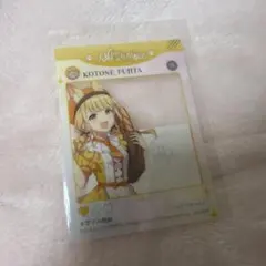 学園アイドルマスター リアル脱出ゲーム 購入特典SNS風クリアカード 藤田ことね