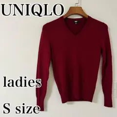 よ*︎様 UNIQLO♡ エクストラファインメリノリラックスフィットVネックセー