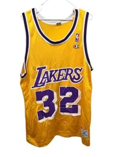 USA製 NBA LAKERS 32番 マジック・ジョンソン ユニフォーム - メルカリ