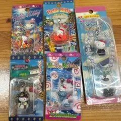 ハローキティ ファスナーマスコットストラップ 5個セット9
