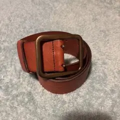 ベルト　革　茶色　レディース