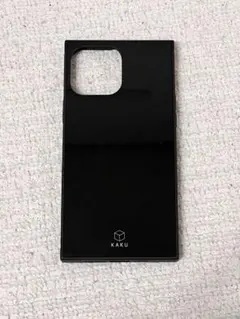 iPhone13promax スクエアケース ブラック KAKU