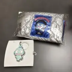 サンリオ キャラクターズ つやつやキルトポーチ ハンギョドン