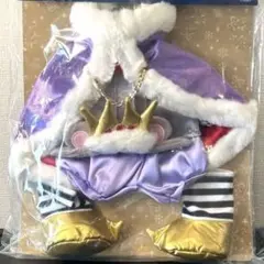 【新品】Gelatoni 着せ替え衣装 紫色 王冠付き⭐︎ジェラトーニのサムネイル