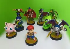 任天堂 amiibo フィギュア 8体セット