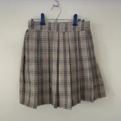 チェックスカート　プリーツスカート　制服