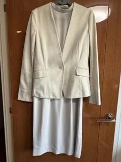 【ユナイテッドアローズ】ホワイトワンピース&ジャケット　38〜40サイズ　入学式