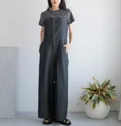デニムベアサロペット　LOWRYS FARMのサムネイル