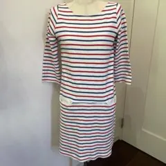 ワンピース　ボーダー　 七分袖　ミニワンピース　ユナイテッドアローズ