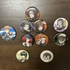 キャラクター缶バッジ 10個セット