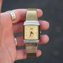 80s Vintage Seiko Chronos サントス ビスベゼル - メルカリ