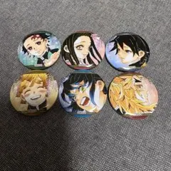 鬼滅の刃 特装版 22巻 缶バッジ 原作絵 6点セット