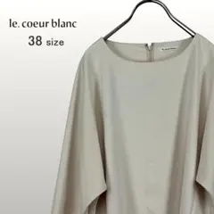 le.coeur blanc バックジップ ブラウス 38 0059のサムネイル