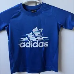 adidas 青 Tシャツ J130