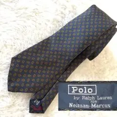 90‘s ヴィンテージ　ポロバイラルフローレン　ネクタイ　ハンドメイド　USA製