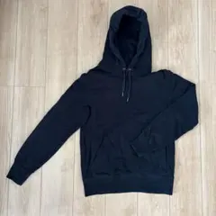 UNIQLO ブラック スウェットプルパーカー　メンズS