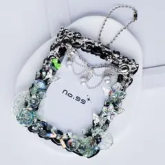 ホイップデコ　トレカケース　硬質カードケース　B8 白黒　シルバー　緑