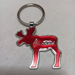 CANADA カナダ ムース キーホルダー
