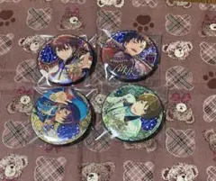 あんスタ 星之所向缶バッジ 中国缶バッジ 千秋 鉄虎 忍 翠