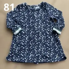 PETIT BATEAU 花柄ワンピース 81cm
