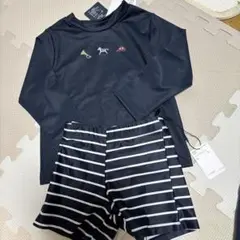 ラッシュガード　セット　水着　90 バースデイ　コトリ　新品未使用