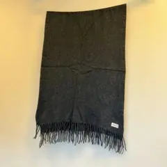 ★laura ashley★ローラーアシュレイ　黒レース編み麻ショール　新品未使用　 ローラアシュレイ（マフラー・スカーフ｜バッグ・小物