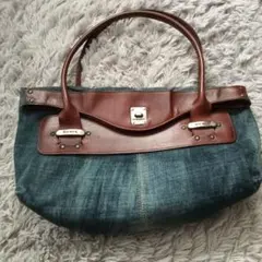 90s vintage DIESEL デニムバッグ